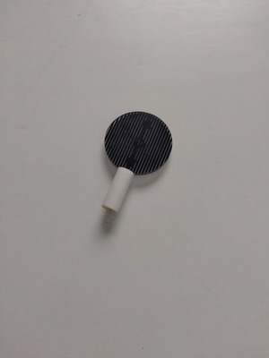 Vintage Pencil Cap with Optical Illusion Clock Effect like new