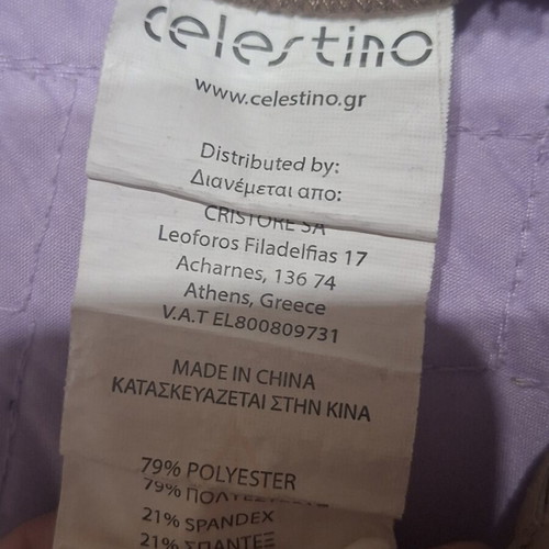 Celestino leggings like new, beige, size M