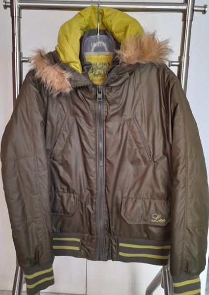 Jacket αντρικό Lee με αποσπώμενη κουκούλα. Νο Μ