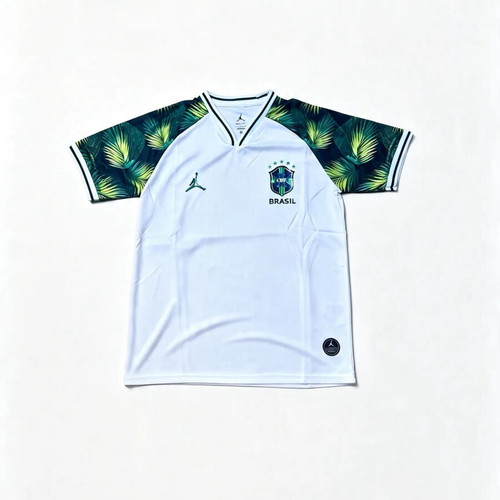 Brazil Special White/Green Jersey