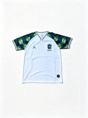 Brazil Special White/Green Jersey