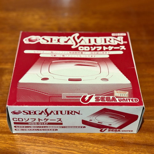 Sega Saturn CD Case (HSS-0147) like new, complete with box