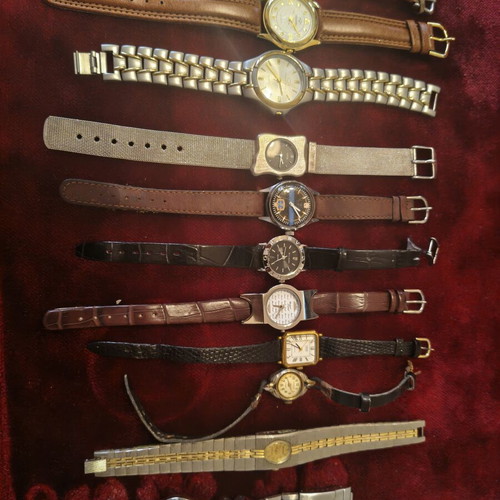 Pack of 10 Vintage & Classic Watches for Parts or Repair, Men & Women