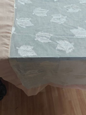 Handmade tablecloth new 115cm x 110cm