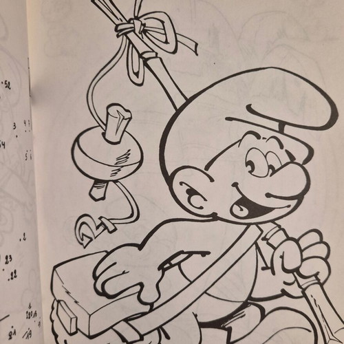 Smurfs children's activity book
