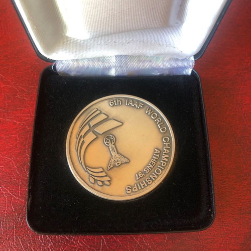Commemorative Medal of 6th IAAF World Championship used