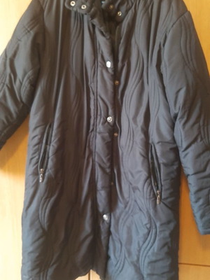 Women's jacket used, black, size XXL