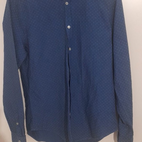 Zara shirt blue size Large like new