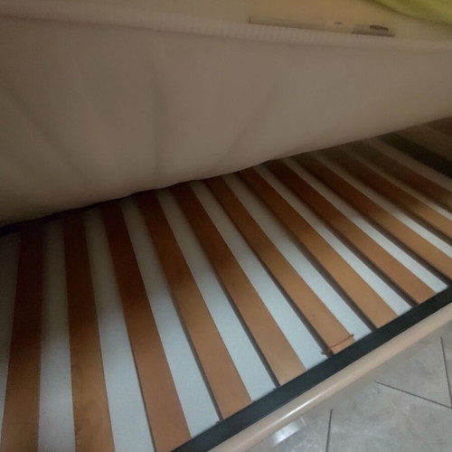 Bunk bed and desk set like new with bookshelf space
