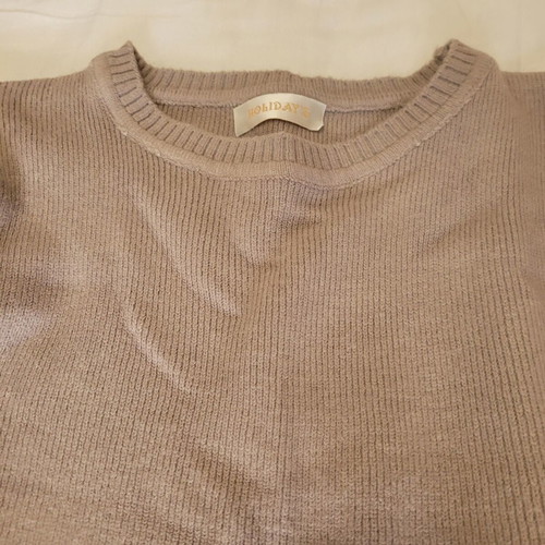 Holiday's sweater 45% mohair, size medium