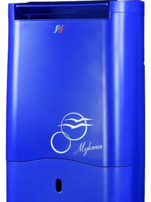 Puredry Famous Mykonos Dehumidifier Zeolite with Ionizer 8.5lt like new, blue