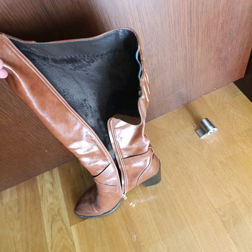 Migato brown ankle boots like new, size 41