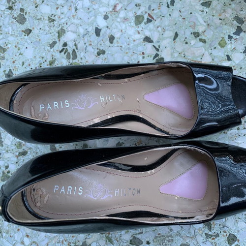 Paris Hilton black pumps size 43.5 used authentic