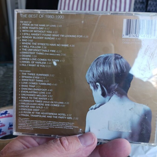 U2 The Best of 1980-1990 2 CD used