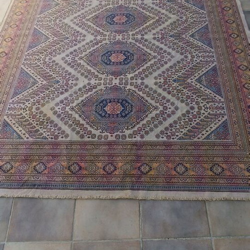 Rug used, classic cotton, 2-2.5 m