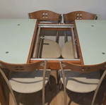 Dining set with 6 chairs used