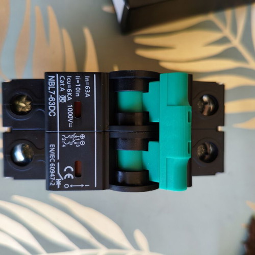 Solar Circuit Breaker new, DC electrical safety device