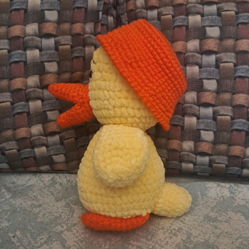 Handmade cute duck plush toy