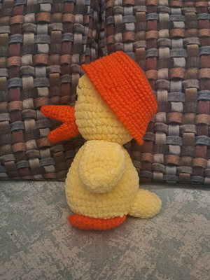 Handmade cute duck plush toy