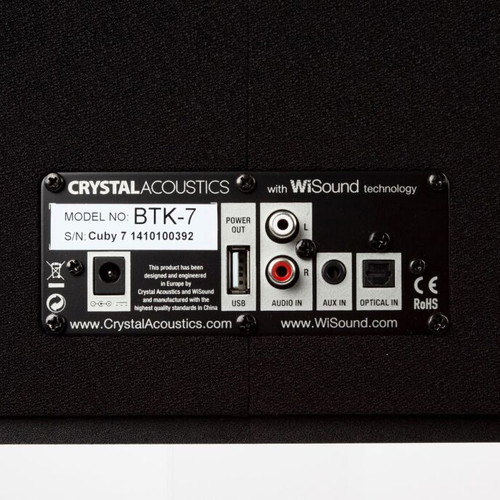 Crystal Acoustics Cuby 7 Bluetooth speaker like new, WiSound technology