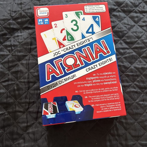 Agonia Crazy Eights Card Game new by Forevermore