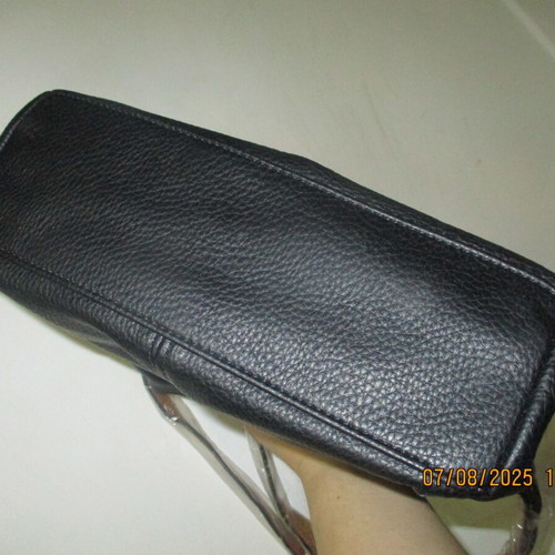 Dream River women's shoulder bag PVC new, black and orange