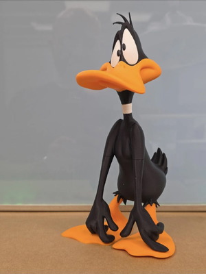 Daffy Duck 3D printed collectible figure 23cm, new