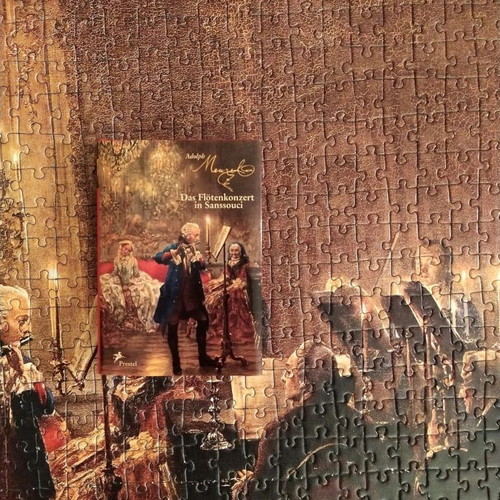 Puzzle 1500 used, Prestel, Flute Concert with Frederick the Great