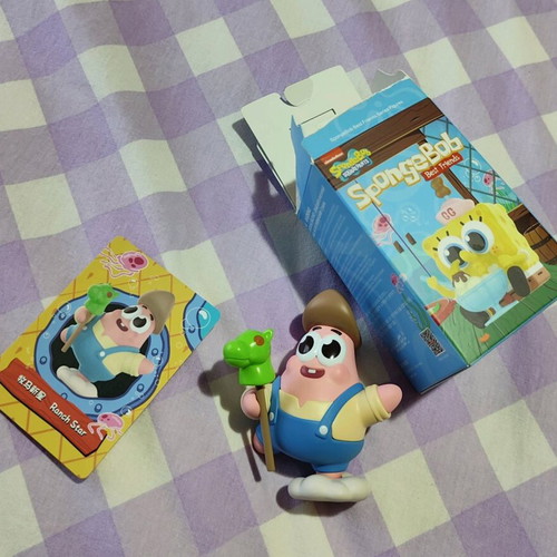 Popmart Patrick Star figure brand new with box and card