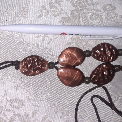 Ethnic handmade necklace used