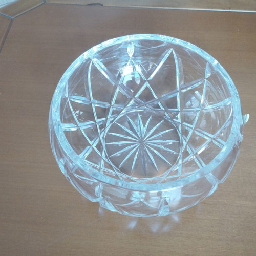 Bohemia crystal bowl 20cm vintage mint condition