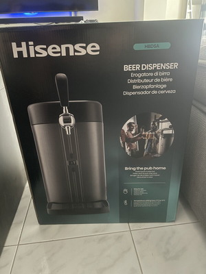 Hisense Διανομέας Μπύρας HBD5A καινούργιος, draft μπύρα στο σπίτι