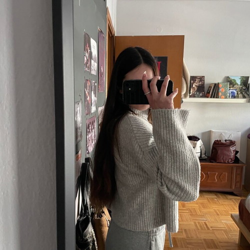 Bershka sweater like new, gray, size S