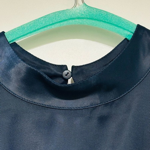 Zara blue satin dress with cutouts like new