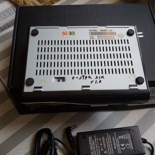 Dreambox DM800 HD PVR satellite receiver Linux with OLED screen used