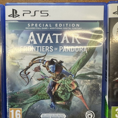 PlayStation 5 games like new, set of 3