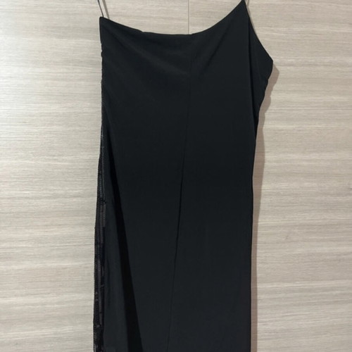 Christmas cape dress new with black sequins