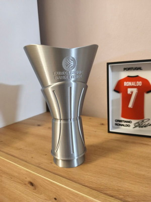 3D Printed Replica Κυπέλλου EuroLeague Basketball Καινούργιο