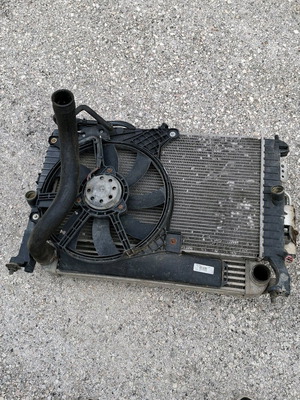 Opel Meriva A complete radiator used from diesel 1.3cc