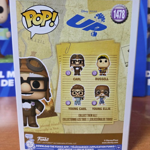 Funko Pop Disney 1478 Up Carl new figure