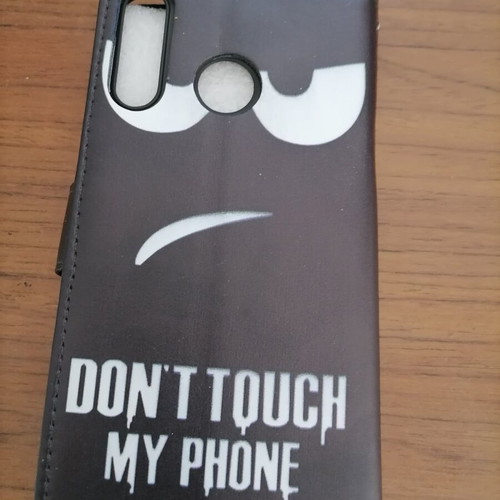 Flip Case “DON’T TOUCH MY PHONE” for Redmi Note 8 / Note 8T new
