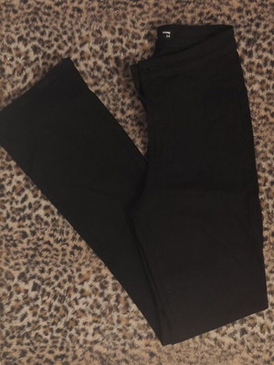 Sinsay black pants XS new, slim fit, high waist