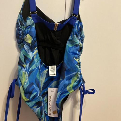 Bluepoint One-Piece Swimsuit New Size M Blue