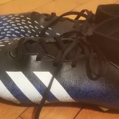 Adidas Predator FG Demonscale football shoes size 47 blue black like new