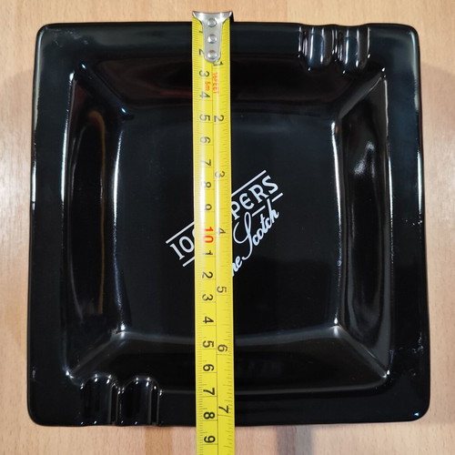 100 Piper's Scotch Whisky Ceramic Ashtray like new