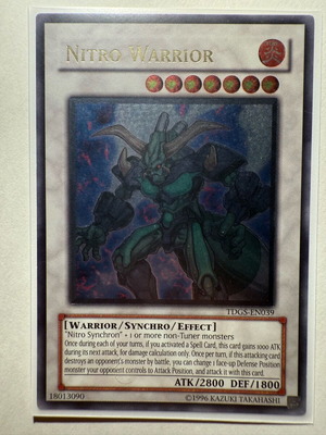 Nitro Warrior TDGS new Yu-Gi-Oh! card