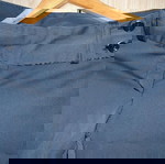  Παντελόνι μπλε  με λεπτή ρίγα S/M