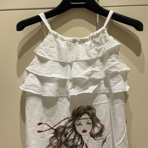 Y2K P&M cotton backless dress size 16N like new