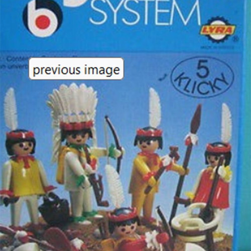 Playmobil 3251 Indian Family with Canoe parts used, 21 pieces