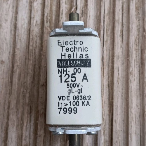 Knife fuse 125 A new